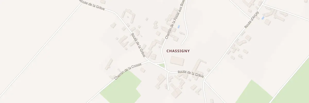 Plan du 2 Che de la Fosse aux Boeufs à Arçay