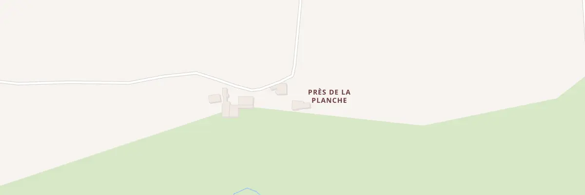 Plan du 1 Pres de la Planche à Rimons