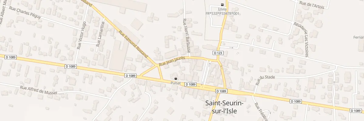 Plan du 11 Rue Jean Jaurés à Saint-Seurin-sur-l’Isle