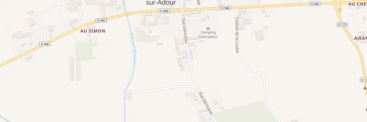 Plan du 21 Rue Saint-Jean à Préchac-sur-Adour