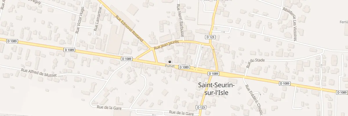 Plan du 84 Rue de la République à Saint-Seurin-sur-l’Isle