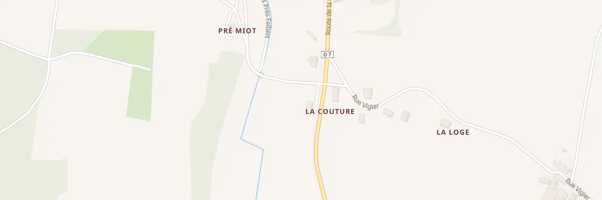 Plan du 1 Rte de Bouchardance à Champmillon