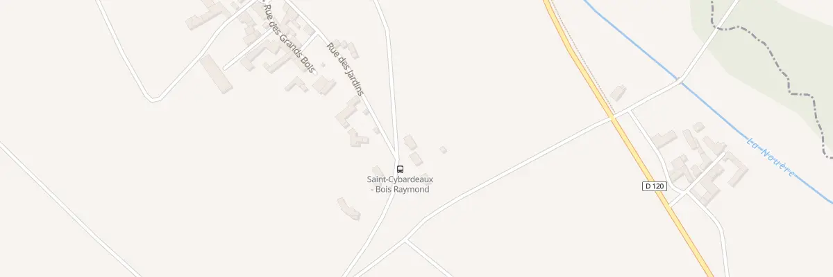 Plan du 5193 Les Grands Champs à Saint-Amant-de-Nouère