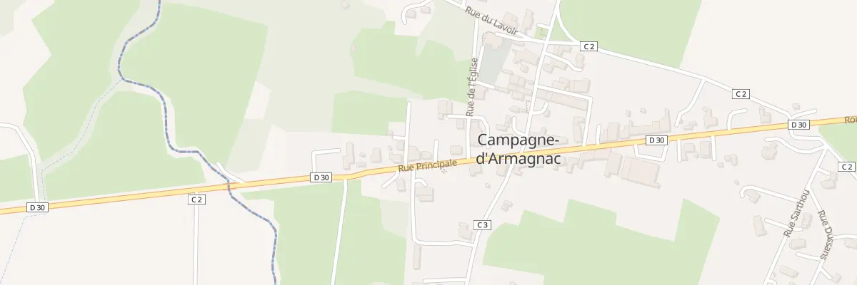 Plan du 5012 A Guillon à Campagne-d’Armagnac