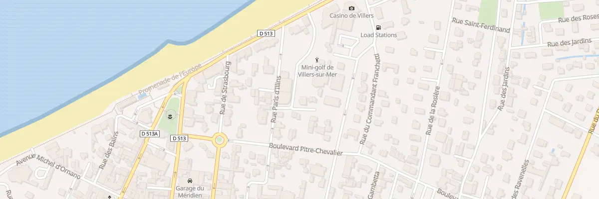 Plan du 15 Pas des Chalets Louvard à Villers-sur-Mer
