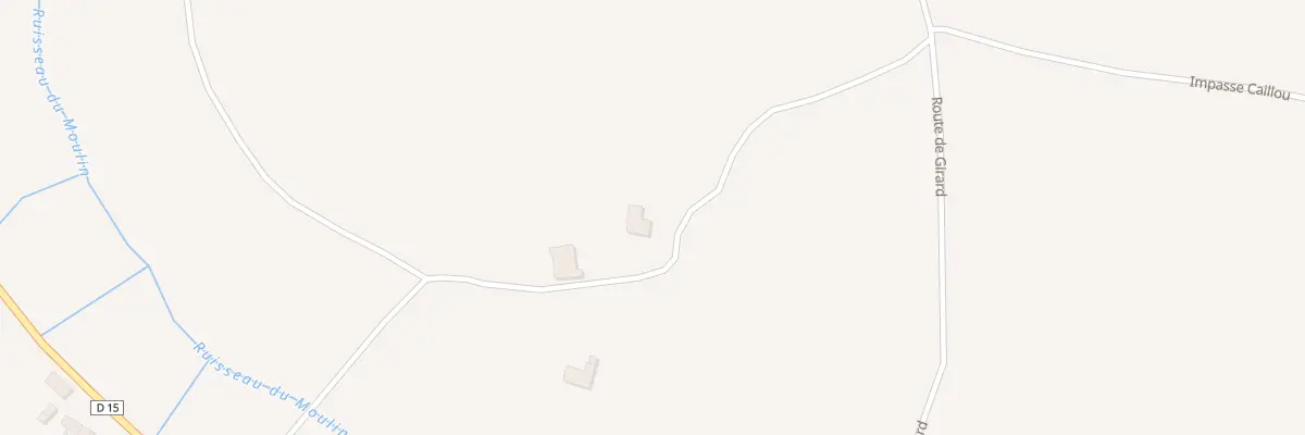 Plan du 3 Rte de Marcat à Mouliets-et-Villemartin