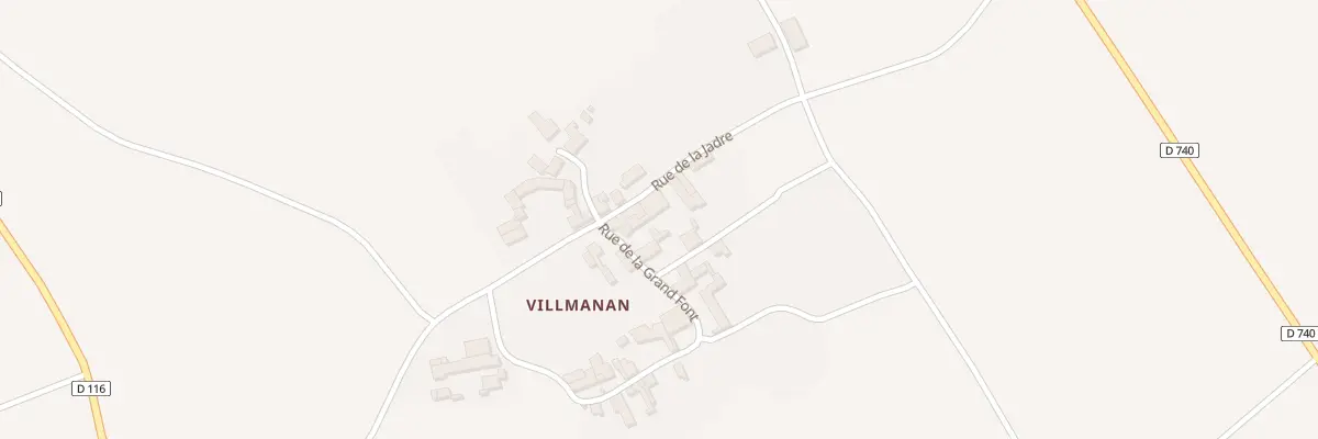 Plan du 5 Rue de la Jadre à Valdelaume