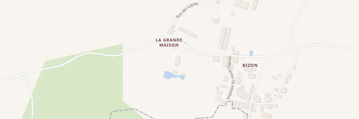 Plan du 2B Imp de la Gramboisière à Chenay