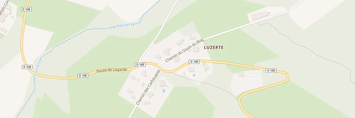 Plan du 5007D Grand Bois à Tarasteix