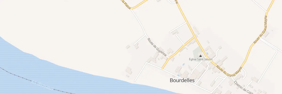 Plan du 21 Le Bourg à Bourdelles