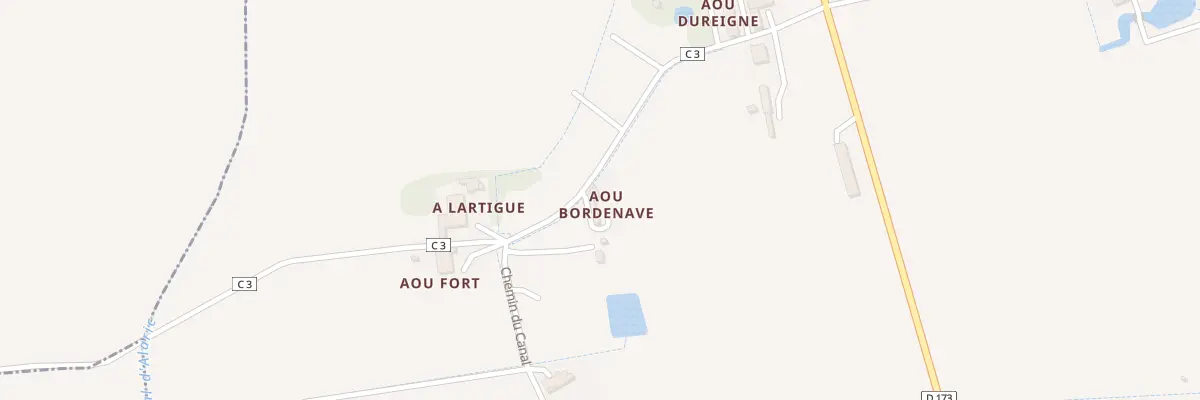 Plan du 5078 Aux Rouges à Tasque