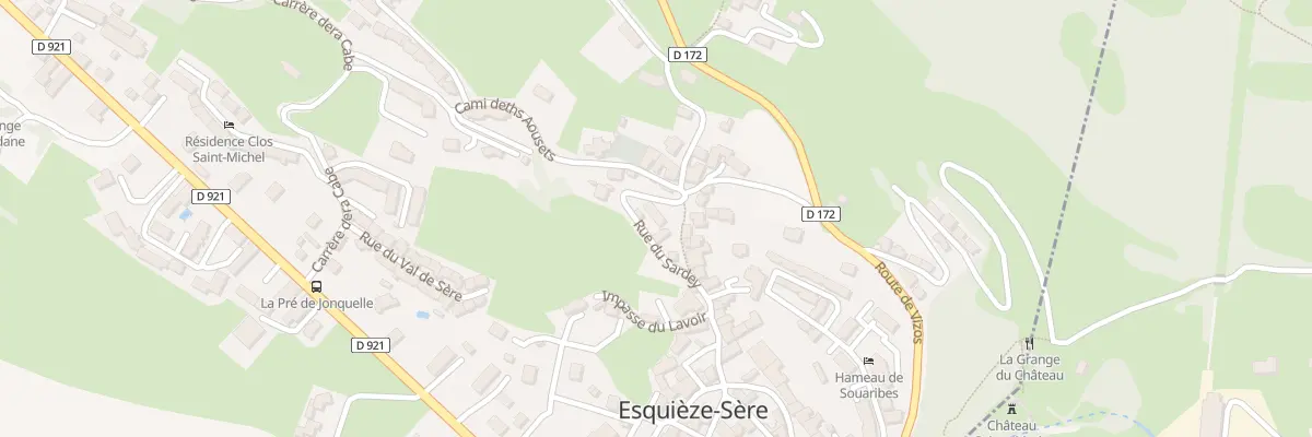 Plan du 26 Rue du Sardey à Esquièze-Sère