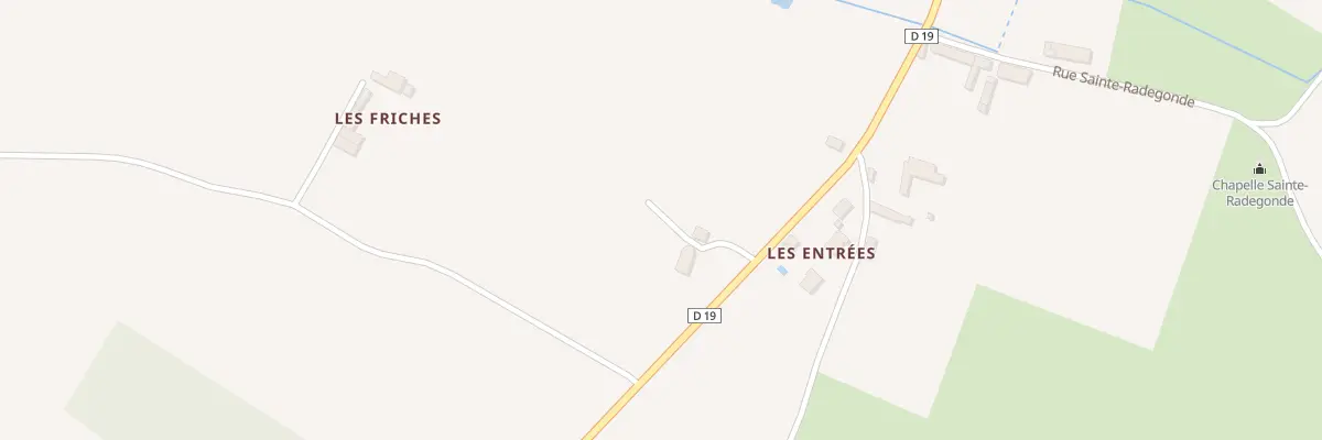 Plan du 2 Les Friches à Saix