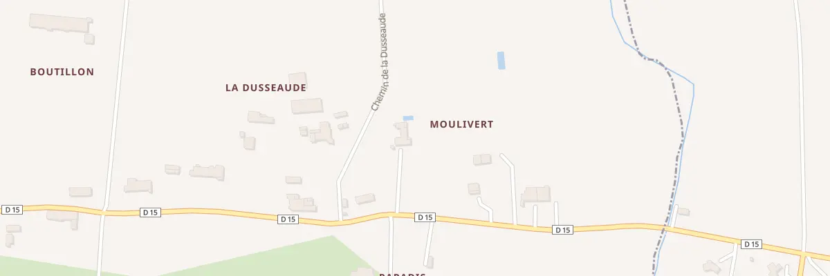 Plan du 6 Moulivert à Mesterrieux