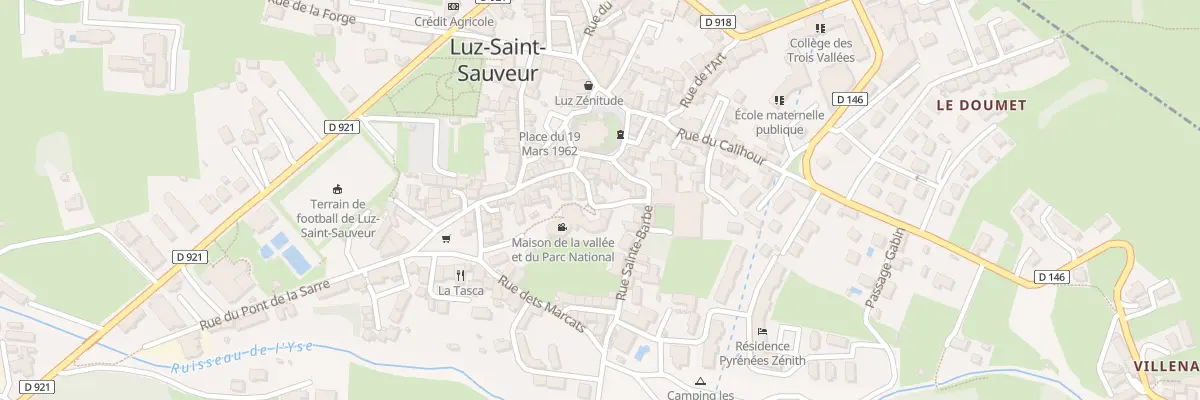 Plan du 5 Rue Bio Dera Moulo à Luz-Saint-Sauveur