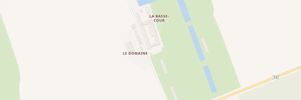 Plan du 5017 Le Domaine à Courcelles-la-Forêt
