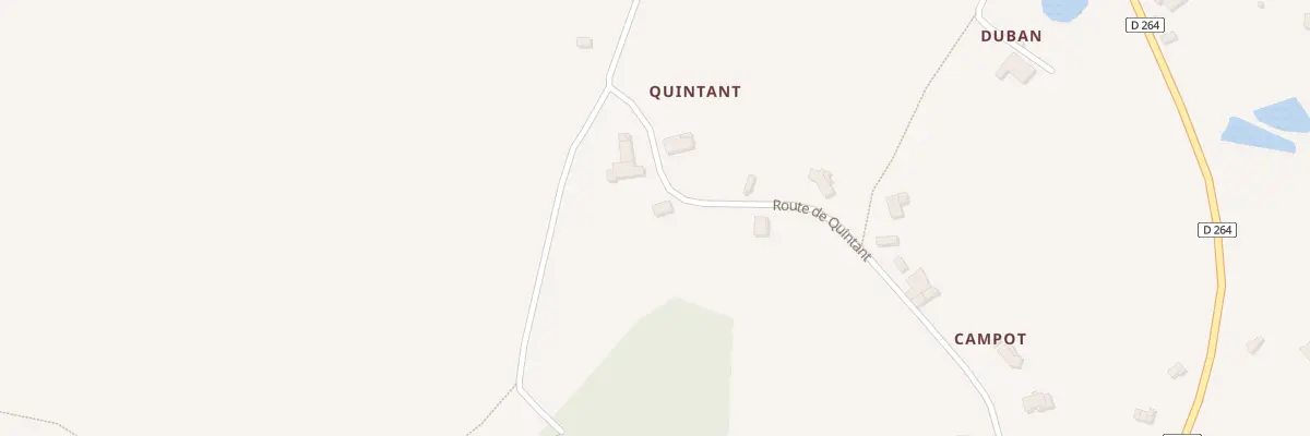 Plan du 340 Rte de Quintant à Saint-Sauveur-de-Meilhan