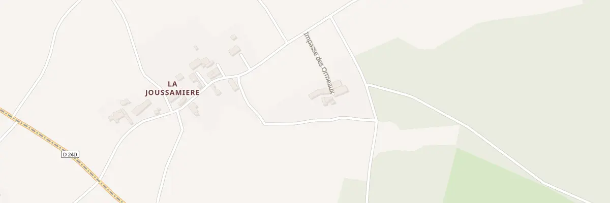 Plan du 1 Imp des Ormeaux à Cherves