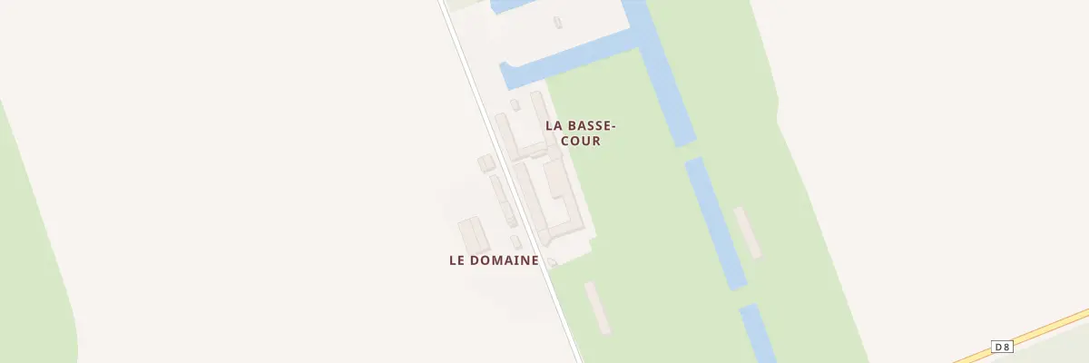 Plan du 5018 Le Domaine à Courcelles-la-Forêt