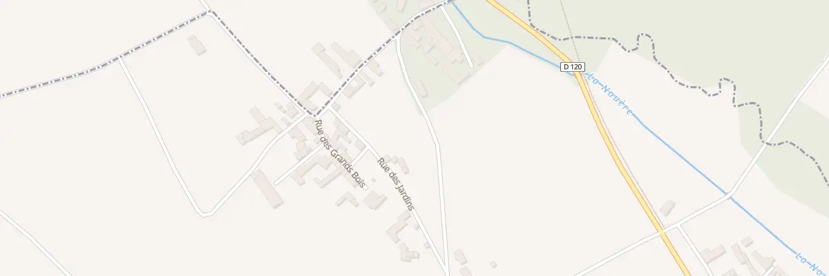 Plan du 5126 Rue des Grands Champs à Saint-Amant-de-Nouère