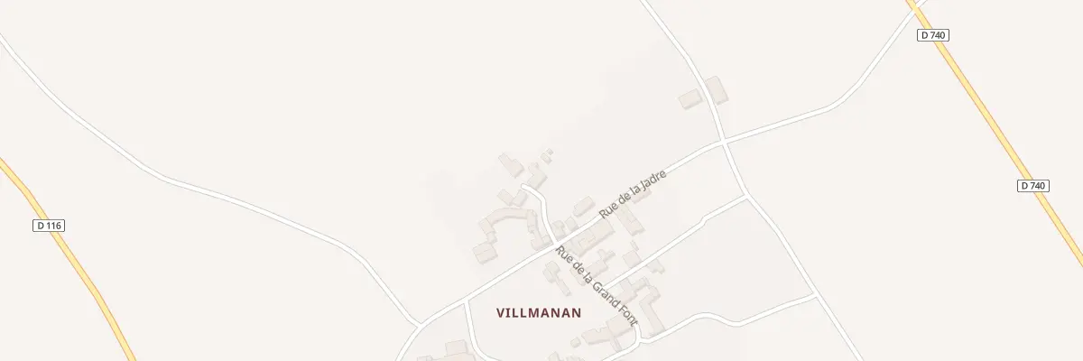 Plan du 6 Imp de la Tâche à Valdelaume