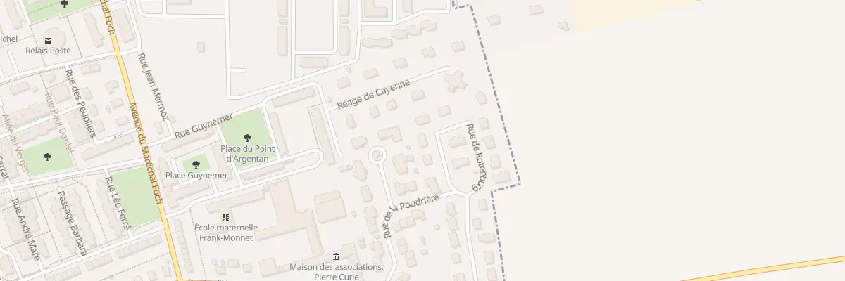 Plan du 17 Rue de Rotenburg à Argentan