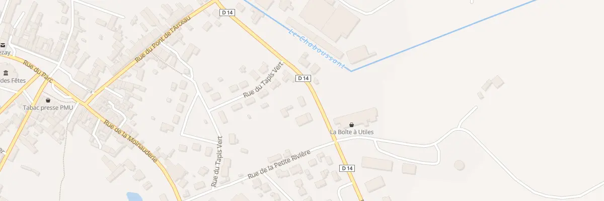 Plan du 5 Rue de Saint-Nicolas à Lezay