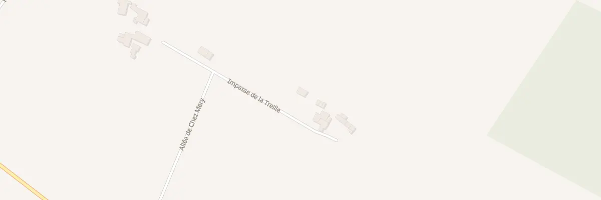Plan du 1 Imp de la Treille à Châtignac