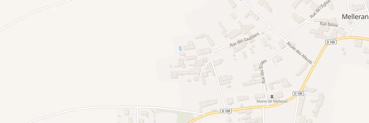Plan du 5120 Rue des Saulniers à Melleran