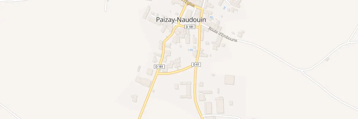 Plan du 9 Rue du Champ de Foire à Paizay-Naudouin-Embourie
