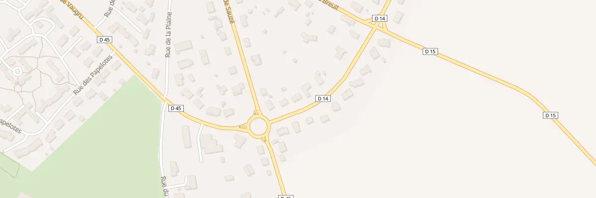Plan du 45 Rue de Saint-Nicolas à Lezay