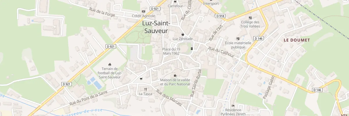 Plan du 4 Rue Ets Labas à Luz-Saint-Sauveur