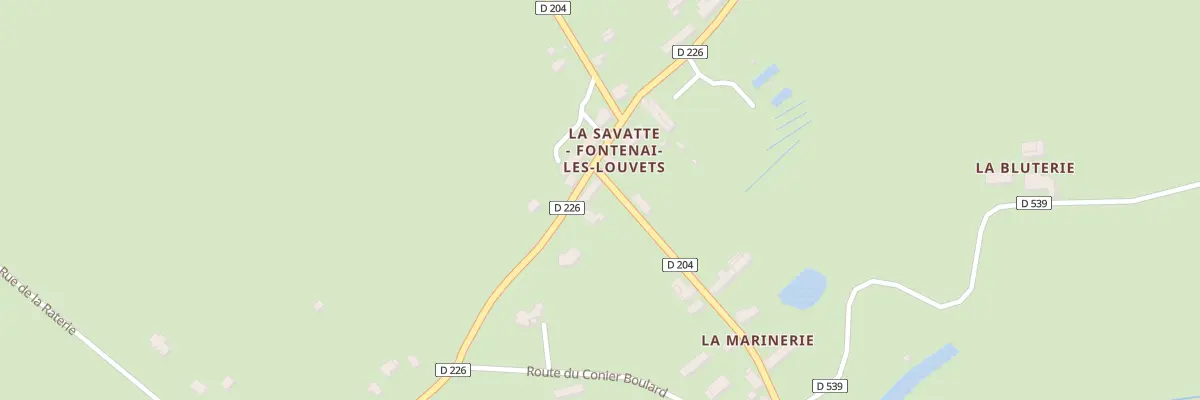 Plan du 2 Rue de la Marinerie à L’Orée-d’Écouves