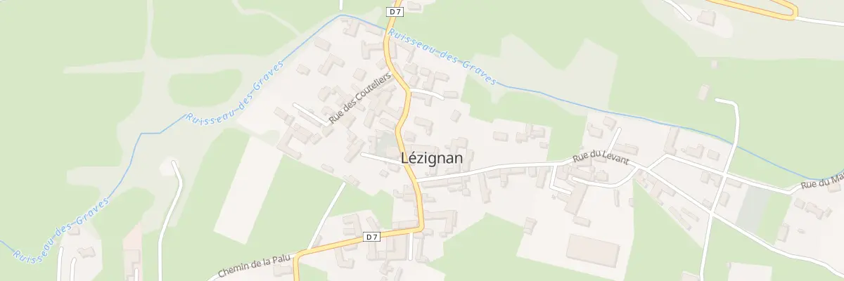 Plan du 12 Rue du Midi à Lézignan