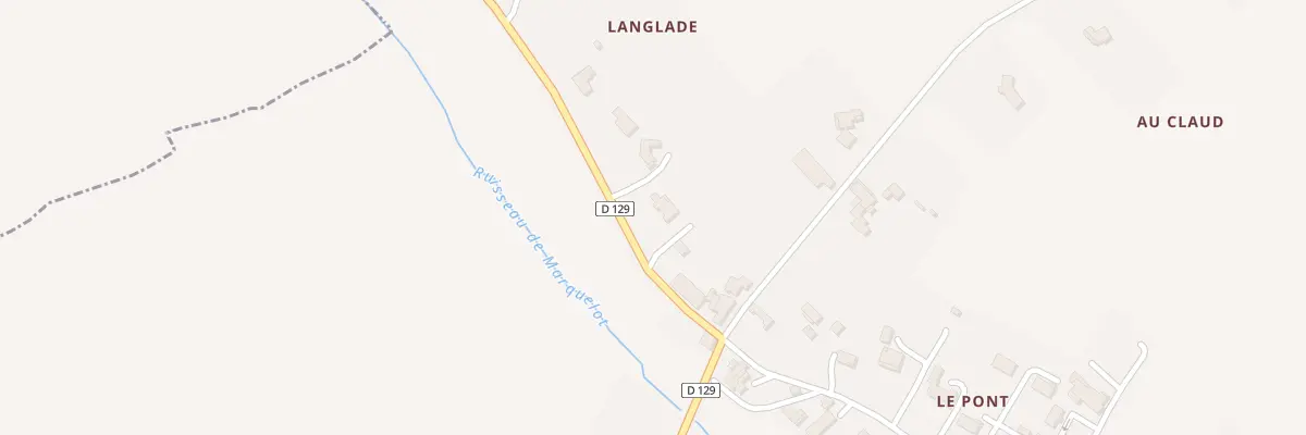 Plan du 36 Le Pont à Saint-Hilaire-de-la-Noaille