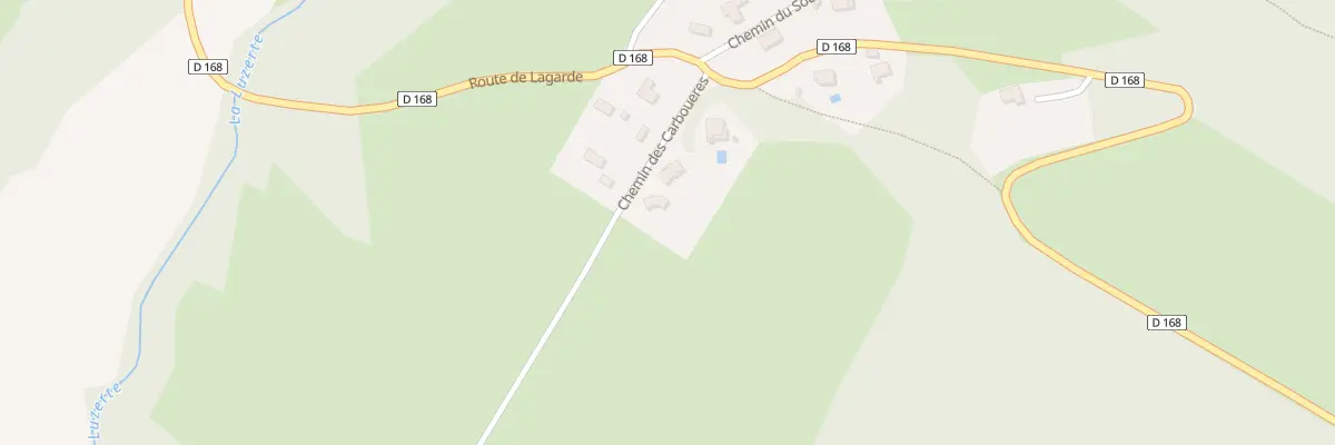 Plan du 5074 Luzerte à Tarasteix