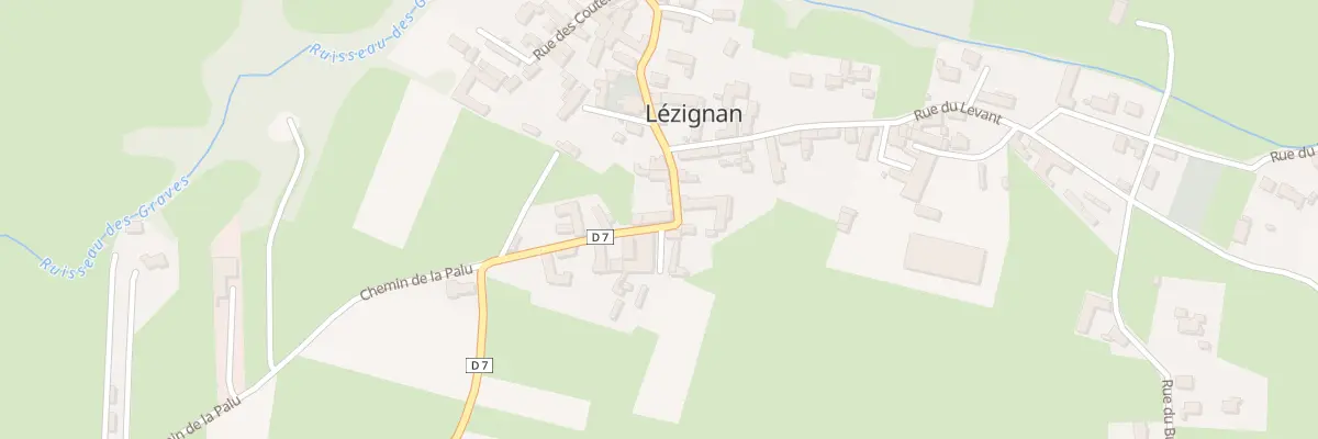 Plan du 5 Rue du Midi à Lézignan