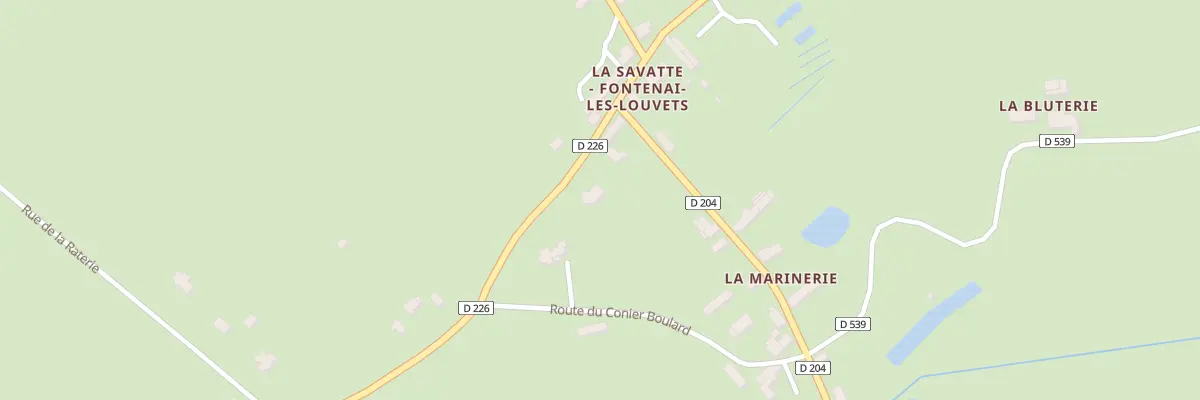 Plan du 16 Rte de la Savatte à L’Orée-d’Écouves