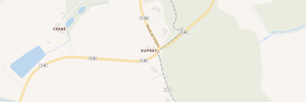 Plan du 5067 A Lartigan à Termes-d’Armagnac
