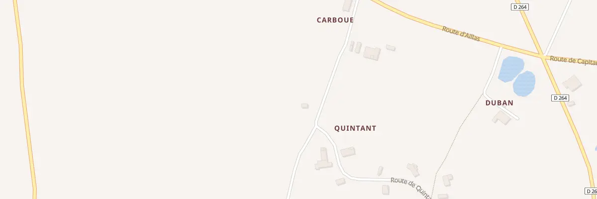 Plan du 61A Carboue à Saint-Sauveur-de-Meilhan