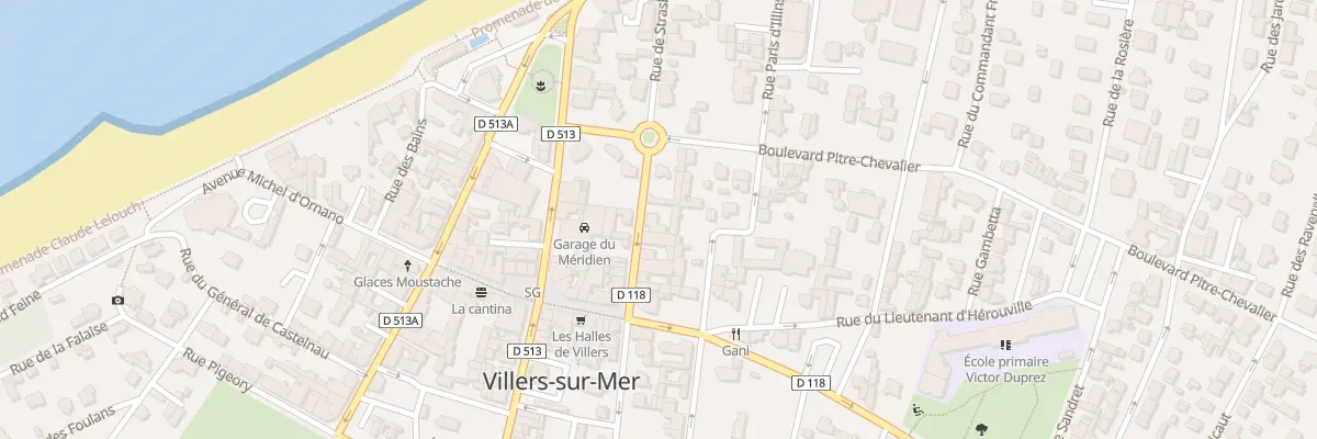 Plan du 19 Rue de Strasbourg à Villers-sur-Mer