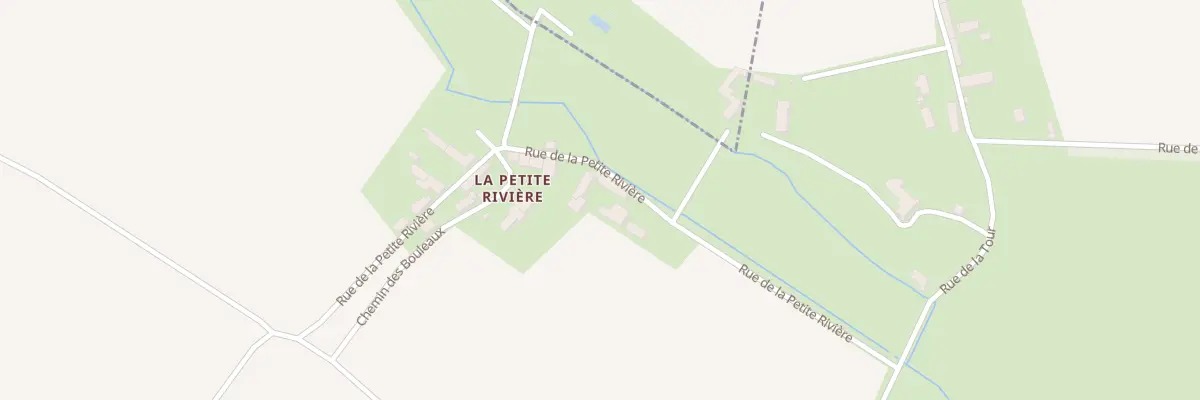 Plan du 1 La Petite Riviere à Passais Villages