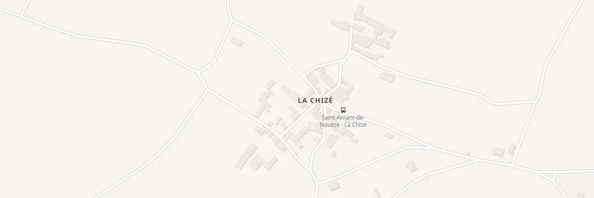 Plan du 5039 La Chize à Saint-Amant-de-Nouère