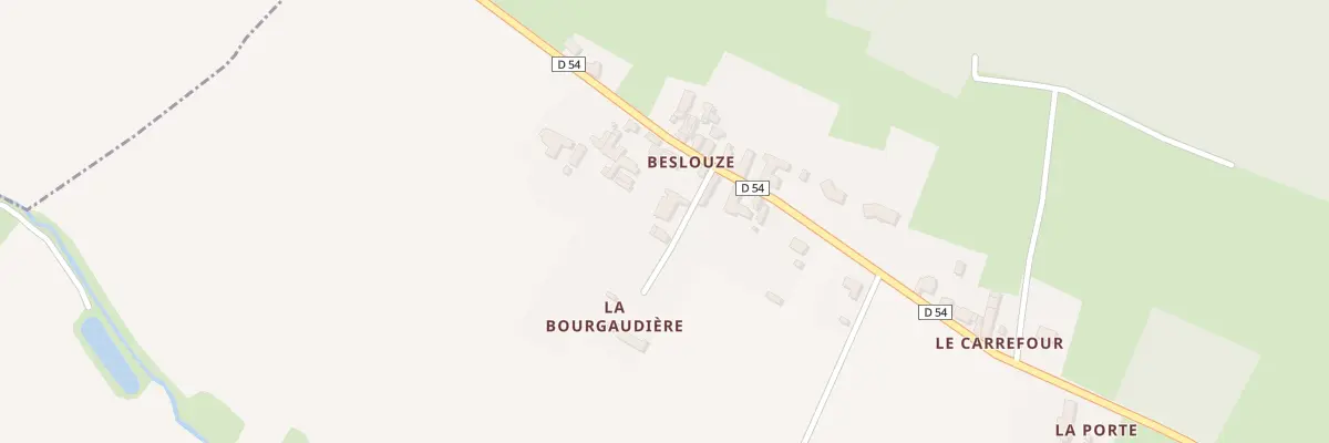 Plan du 5089 Belouze à Ligron