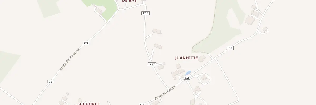 Plan du 199 Rte de Jouanhitte à Bourrouillan