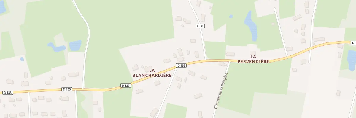 Plan du 1 Le Gué des Montrées à Mézeray