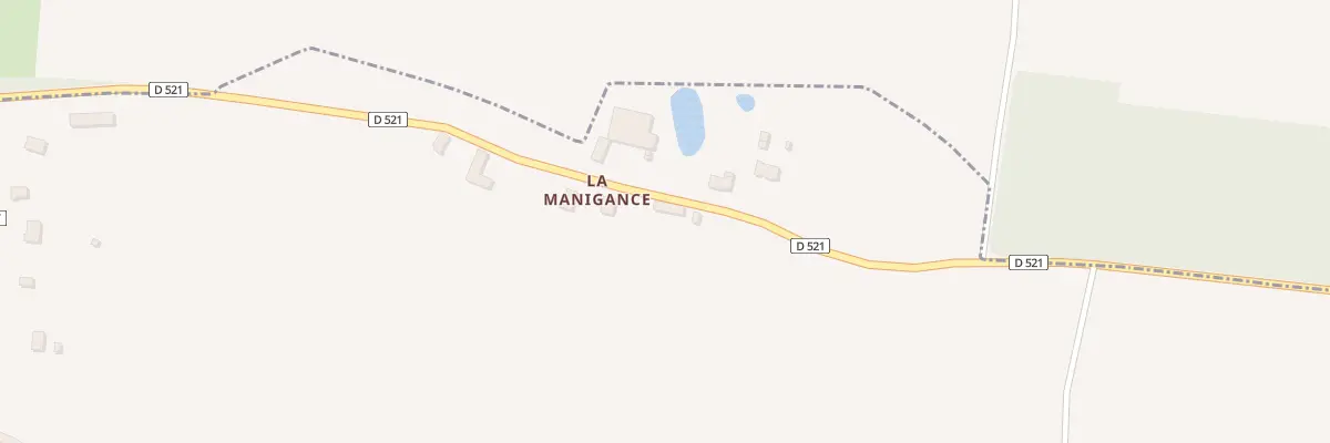Plan du 1079 Rte de la Manigance à Mieuxcé