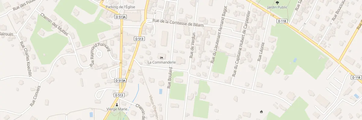 Plan du 21 Rue Boulard à Villers-sur-Mer