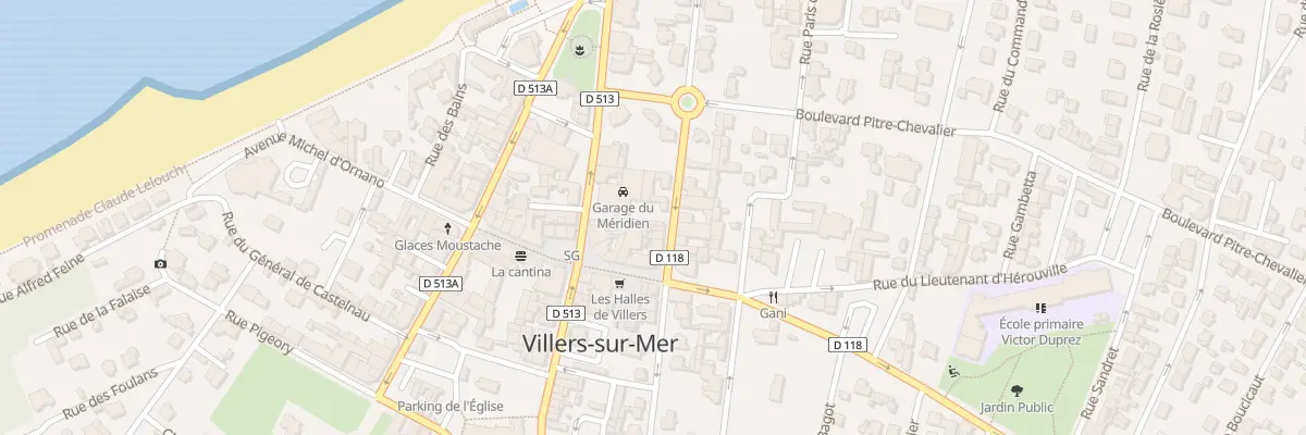 Plan du 18 Rue de Strasbourg à Villers-sur-Mer