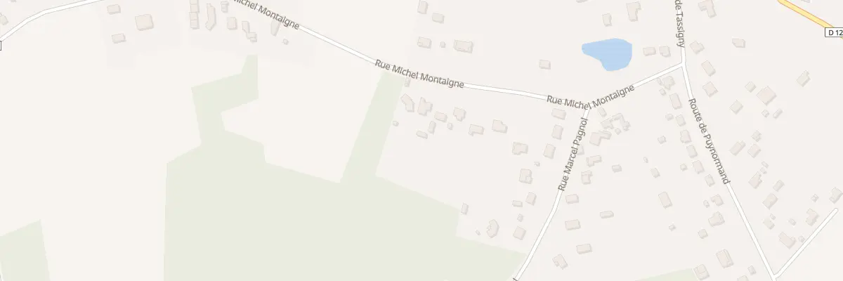 Plan du 16B Rue Michel Montaigne à Saint-Seurin-sur-l’Isle